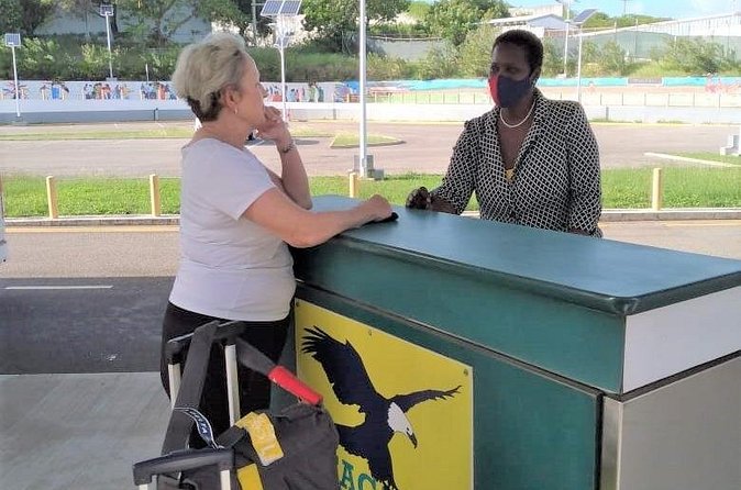 Antigua - VIP Fast Track On Arrival ONLY And Round Trip Transfer - The return transfer needs a little planning