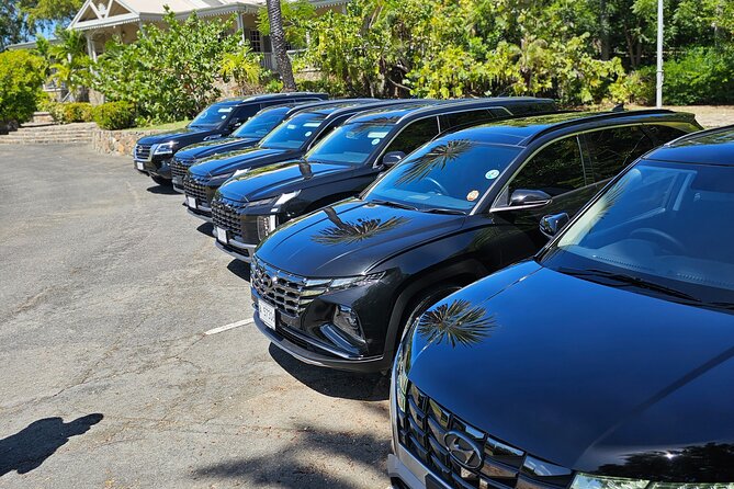 Biggvee Chauffeur service - A private Antigua ride, not a fixed bus tour