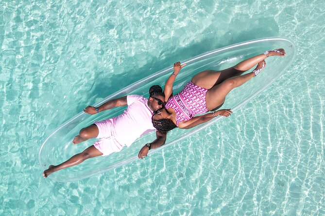 Crystal Clear Kayak Drone Photography Antigua - The 20 to 30 minute kayak session
