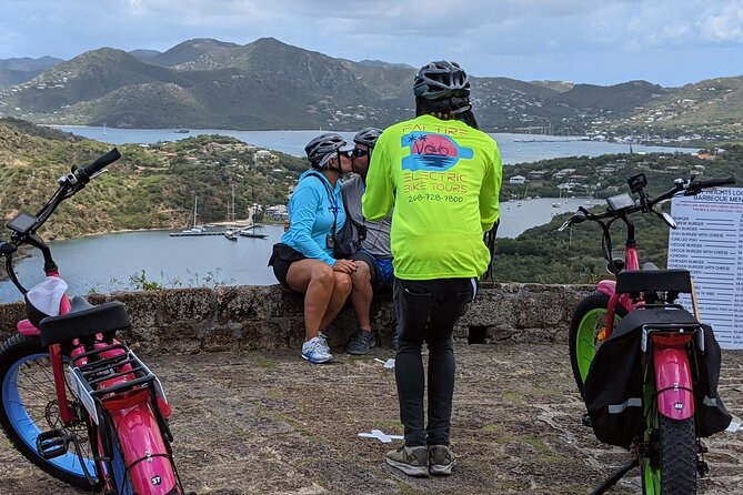 E-Bike Tour of Antigua Forts and Beaches - Shirley Heights brings the island into view