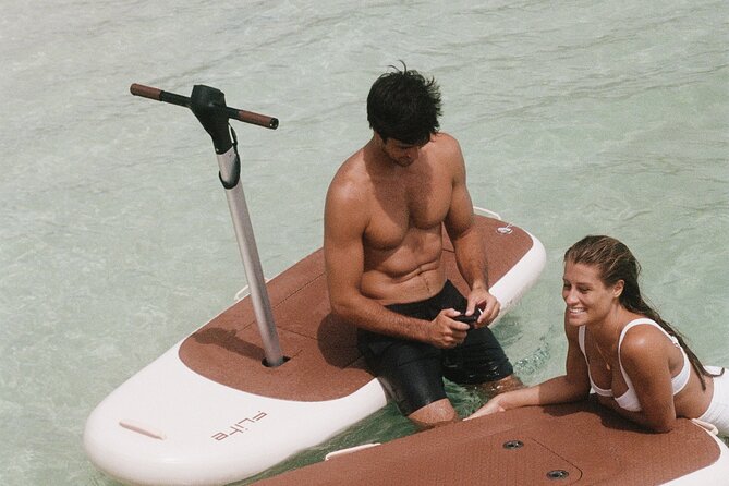 Fliteboard EFoil Lesson - The first water stage: lying down and finding balance