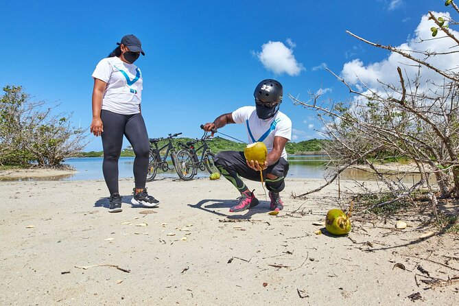 Guided Orange Valley Bike and Hike - The off-road ride connects coast, farms, and Salt Pond