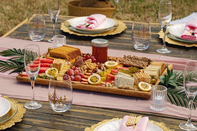 Luxury Private Picnic with Caribbean Cuisine - A polished picnic beside Runaway Beach