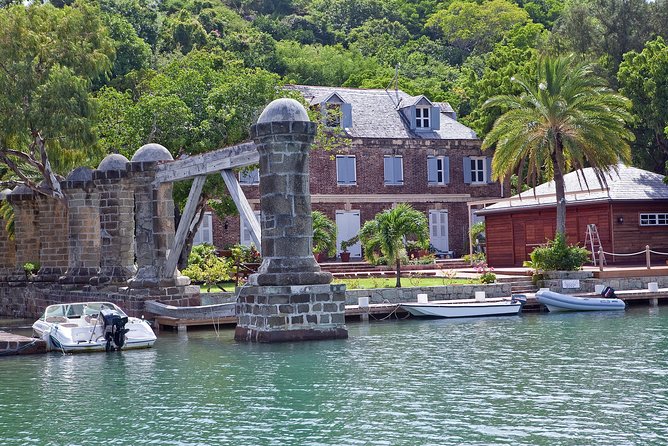 Power 360 Sightseeing and Snorkel Cruise Antigua - Pillars of Hercules: a coastal landmark from the water