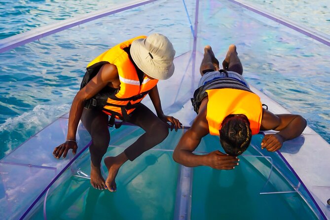 Reef Explorers Transparent Boat and Beach Tour - The crew shapes the mood