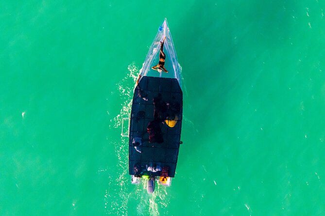 Reef Explorers Transparent Boat and Beach Tour - The Andes Ship Wreck adds a touch of mystery