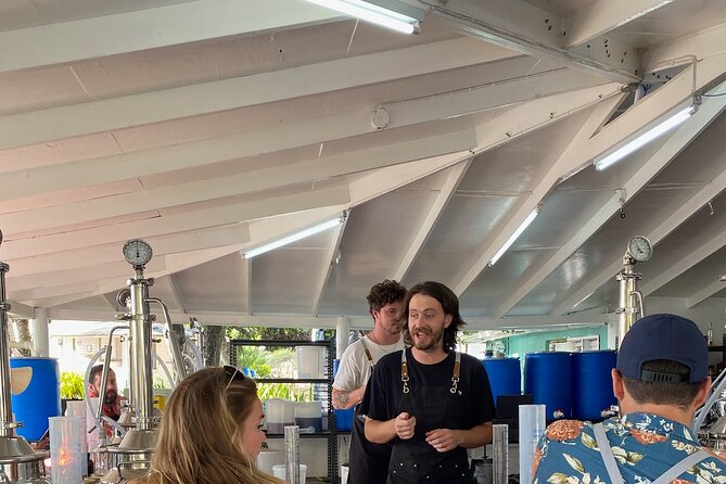 Rum Making Masterclass Galleon Beach Antigua 2 People per Station - The personalized label makes the souvenir worthwhile