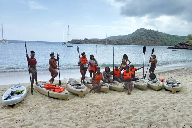 Snorkeling, Kayaking and Paddle Board Activity in Antigua - Starting at Galleon Beach and Freeman’s Bay