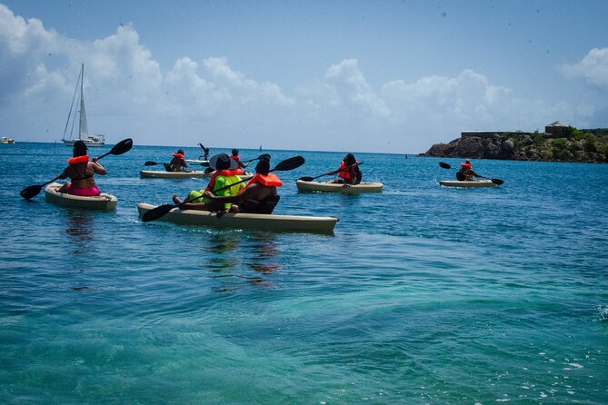 Snorkeling, Kayaking and Paddle Board Activity in Antigua - Paddling through the lagoons toward Nelson’s Dockyard